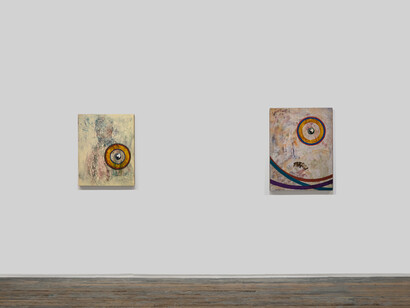 Bill Jensen, A room of wisdom, exhibition view. Courtesy of Amanita