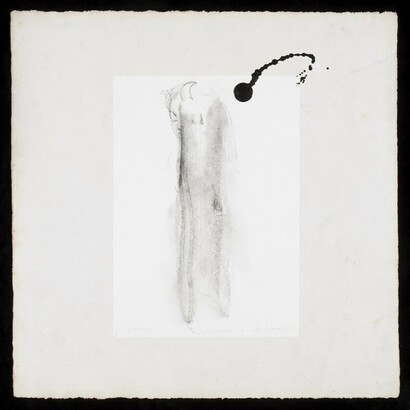 Omar Galliani, Le tue macchie nei miei occhi, 2008, carboncino su carta intelata e smalto nero, cm. 52x52 cm
Opere pubblicate nel libro Ruggero Manzoni, Nel vortice delle acque superiori, Raffaelli Editore, Rimini, 2015