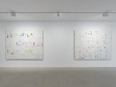 Remy Jungerman, What the river says, exhibition view. Courtesy of Gallerie Ron Mandos 