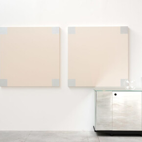 John M Armleder, Photomap (furniture sculpture), 2019. Gracieuseté de la Galerie Almine Rech