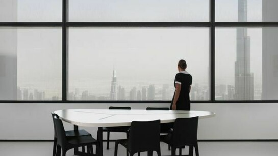 Isaac Julien, Horizon / Elsewhere (Playtime), 2013, Endura Ultra Photograph, 160 x 240 cm,
63 x 94 1/2 in, Edition of 6 plus 1 AP, Courtesy the Artist, Victoria Miro, London & Metro Pictures, New York. © Isaac Julien