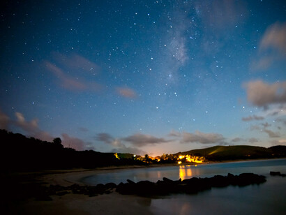 Shining stars upon Culebra