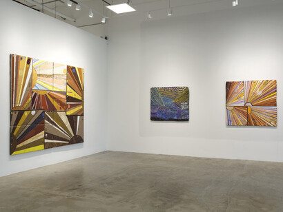 Nathan Randall Green, Full of song, exhibition view. Courtesy of Erin Cluley Gallery 