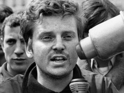 Daniel Cohn-Bendit, uno de los líderes estudiantiles