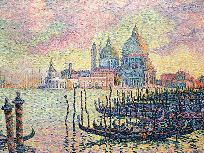 Paul Signac, "Canal Grande, Venedig", 1905. Öl auf Leinwand, 73,5 x 92,1 cm. Toledo Museum of Art, Toledo (Ohio).