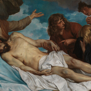 Anthony van Dyck (1599-1641), La lamentation du Christ | Die Beweinung Christi | The Lamentation of the Christ, vers | um | c. 1635, huile sur toile | Öl auf Leinwand | oil on canvas, 115 x 208 cm, Koninklijk Museum voor Schone Kunsten, Antwerpen, BE © : KMSKA - Lukas-Art in Flanders vzw. Photo: Hugo Maertens