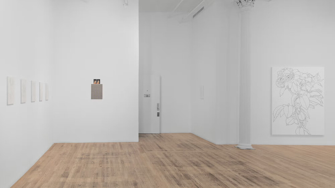 Caitlin Keogh, Drawings and paintings, exhibition view. Courtesy of Bortolami