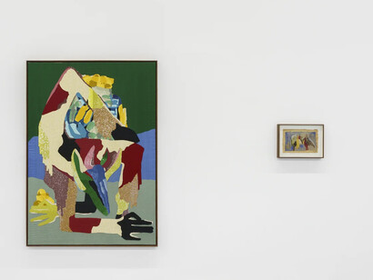 Pauline Guerrier, The guardians of the world, exhibition view. Courtesy of Stems Gallery