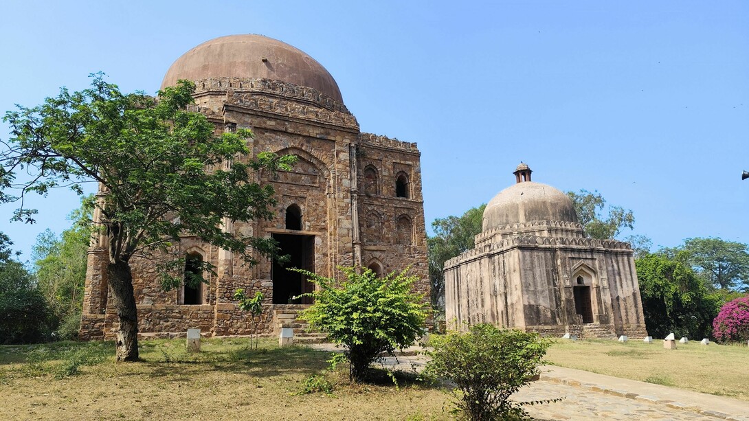 The structures are known simply as the Dadi-Poti tombs: the “Grandmother” and the “Granddaughter” tombs, because one structure is larger and the other smaller