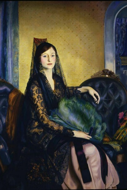 Bellows, George Wesley - Portrait of Elizabeth Alexander