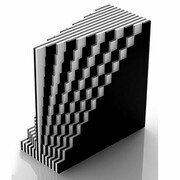 Marcello Morandini, Scultura 567, 2010, plexiglas, cm 30 x 30 x 14,4, edizione in nove esemplari