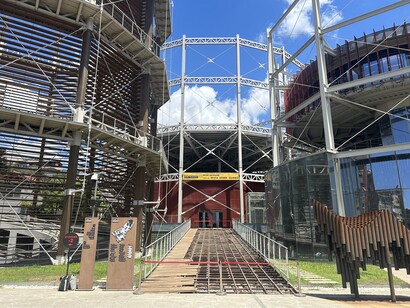 Gasometer, Large Stage, Small Stage & Cartoons and Humor Museum, Müze Gazhane, Istanbul, Turkey