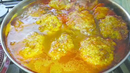 Gondi meat dumplings