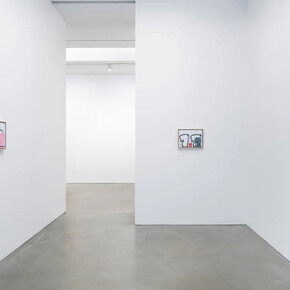 Jonathan Lasker, Double play, exhibition view. Courtesy of Galerie Thomas Schulte