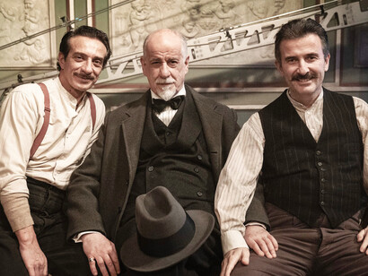 La Stranezza di Roberto Andò prodotto da Attilio De Razza e Angelo Barbagallo con Medusa e Rai cinema. Foto di Lia Pasqualino 