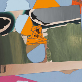 Luis Gordillo, Jardín colgante, 2024. Courtesy of Opera Gallery 