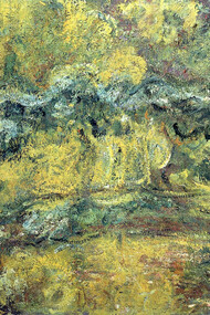 Claude Monet (1840 - 1926), "El puente japonés", 1917