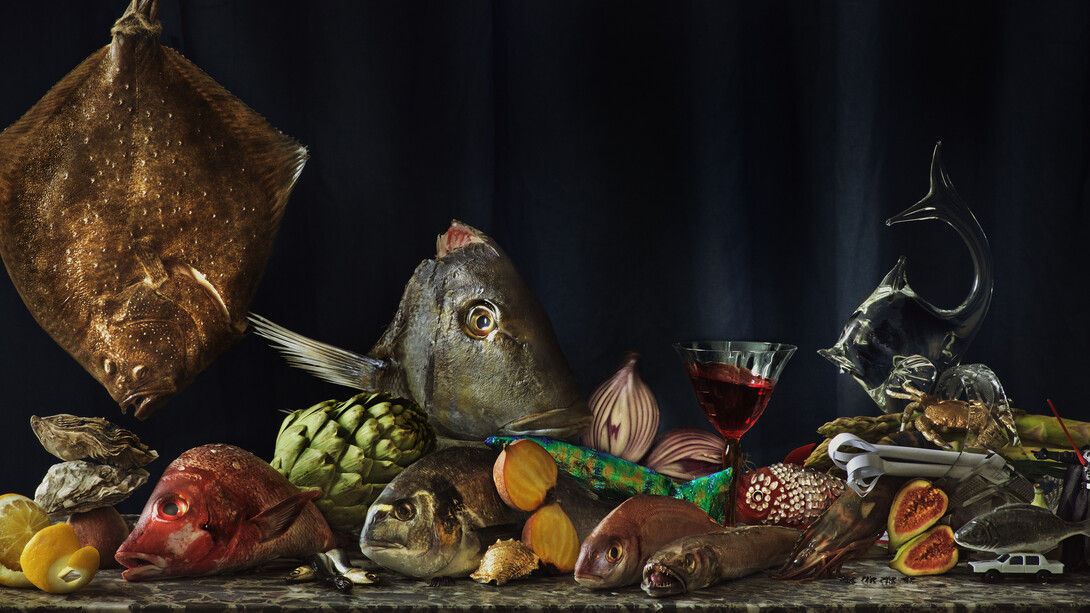 Josef Fischnaller, Fisch, 2013-2016, C-Print, aluminium dibond and acrylic, 70x120cm © the artist, courtesy of Cadogan Contemporary