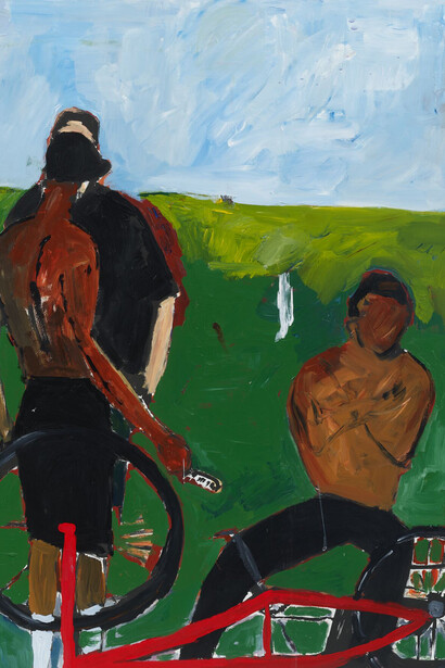 Henry Taylor, Let me borrow yo wrench. 2024. Courtesy of Hauser & Wirth