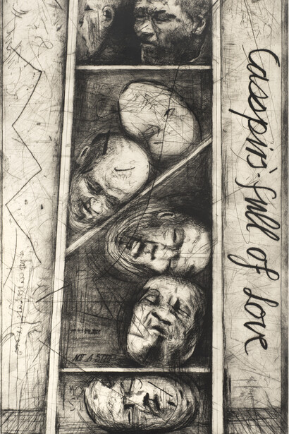 Kentridge_Casspirs Full of Love 2000 - Etching
