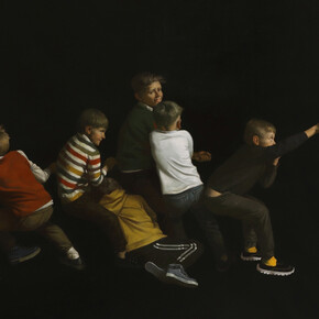 Oleg Ivaschenko, On the way. Courtesy of Erarta Museum of Contemporary Art 