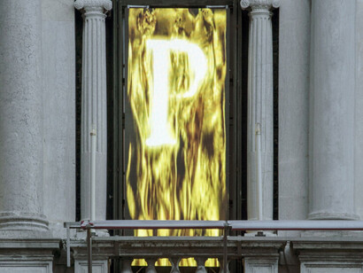 Fabrizio Plessi, L'Età dell'Oro, video installazione, Palazzo Correr, Venezia