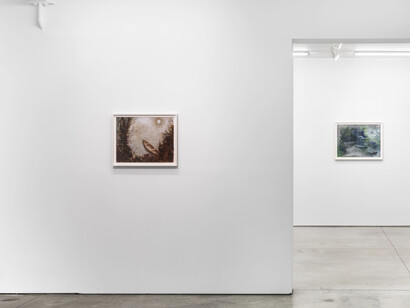May Stevens, When the waters break, exhibition view. Courtesy of Ryan Lee Gallery