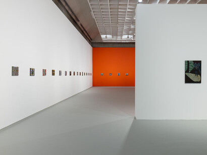 Tal Mazliach, War decorations, exhibition view. Courtesy of Tel Aviv Museum of Art