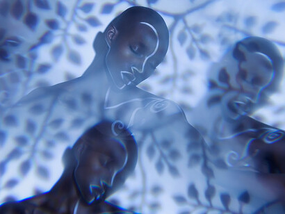 Indira Cesarine, The Labyrinth, Iyanna and the Leaves No 1