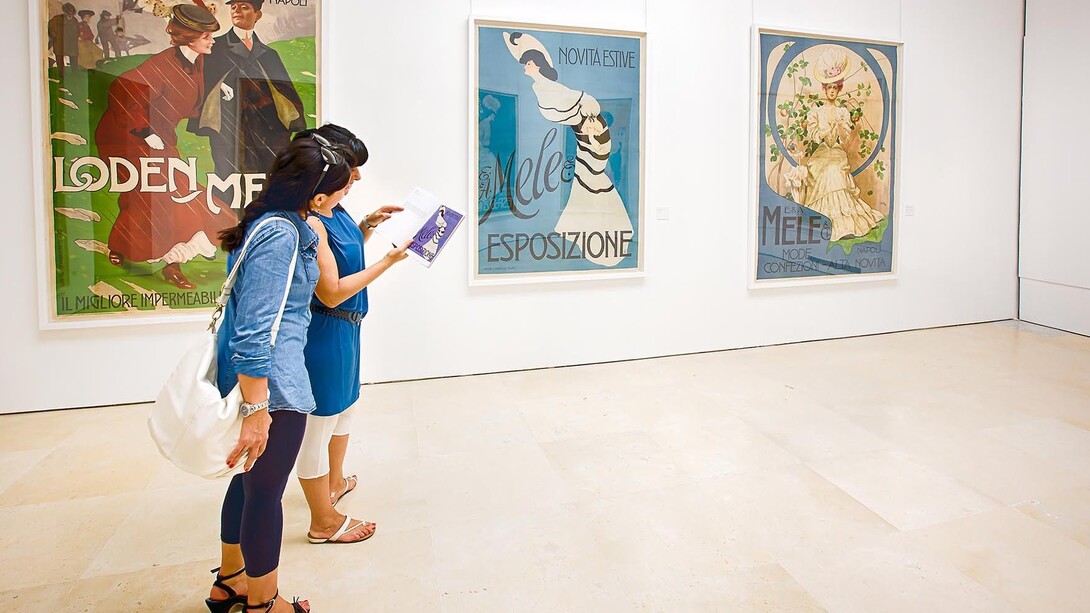 Manifesti Mele, Exhibition view. Courtesy of Museo di Capodimonte