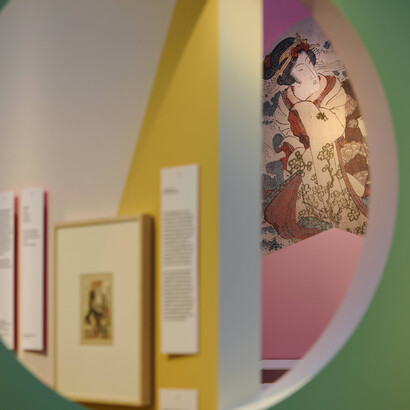 Japon de luxe, vue de l'exposition. Avec l'aimable autorisation du musée Rietberg