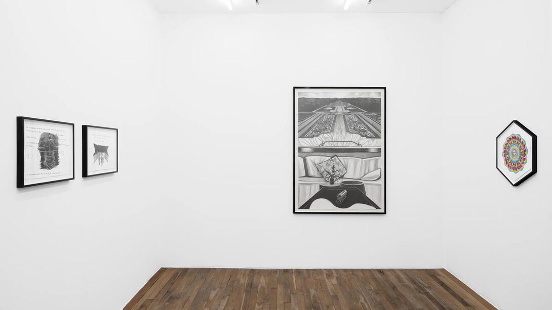 Marc Bauer, L’Avènement, janvier 2025, vue de l'exposition. Avec la permission de Galerie Peter Kilchmann