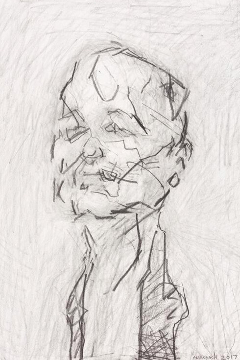 Lucian Freud and Frank Auerbach. Courtesy of Museum Städel