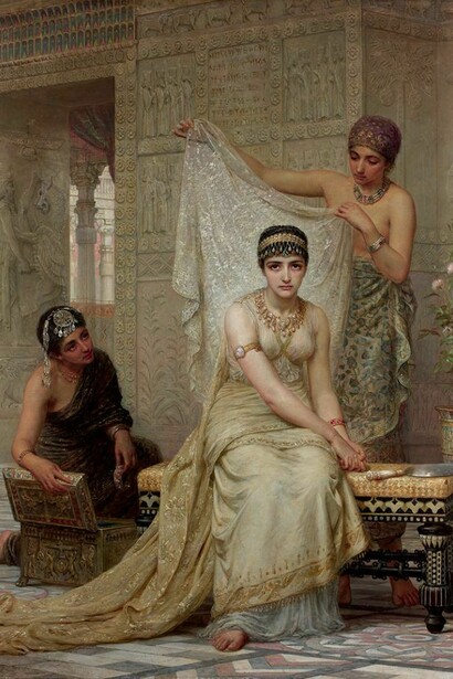 Edwin Long, Vasti, 1878, Olio su tela, 214 x 167 cm, Messico, Collezione Pérez Simón, © Studio Sebert Photographes