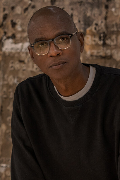 Mark Bradford. Courtesy of Hauser & Wirth Monaco 