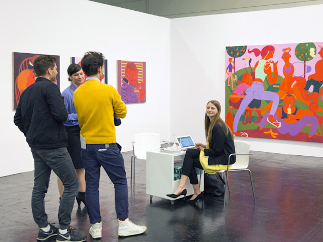 Art Cologne fair view