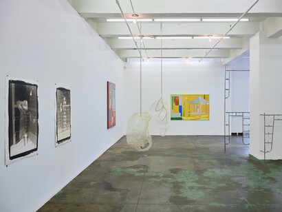 Unfurled, 2023, installation view. Courtesy of Thomas Erben, NYC