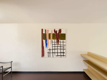 Günther Förg, Le moderne, exhibition view. Courtesy of Almine Rech