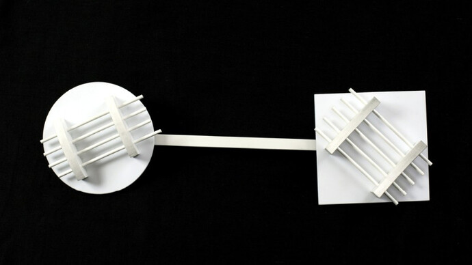 Carmelo Arden Quin. Courtesy of Leon Tovar Gallery