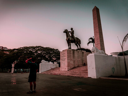 Panteón Nacional, una construcción en memoria de los próceres de Venezuela, ubicada en el centro de Caracas