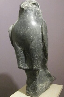 Il dio Horus, figlio di Iside e Osiride, dal tempio di Iside a Benevento, Italia