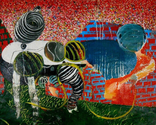 The Reclusive Genius of Lewis Lanza Rudolph. Courtesy of Sragow Gallery