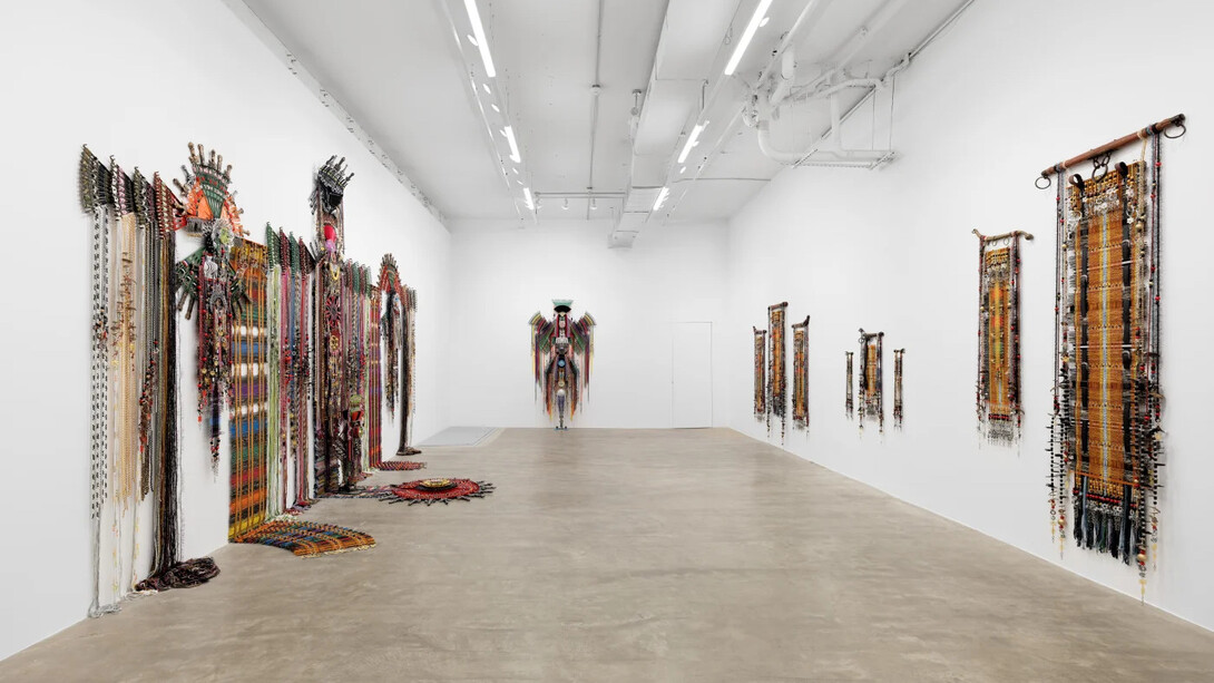 Anne Samat, The origin of savage beauty, exhibition view. Courtesy of Marc Straus