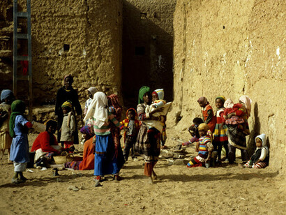 Gente e bambini di Adrar