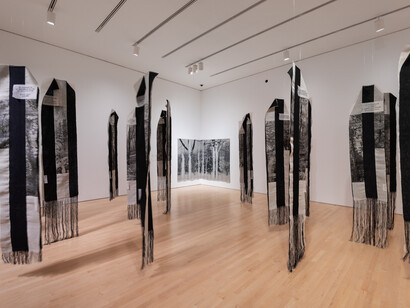 Divers artistes, Les Prix du Gouverneur général en arts visuels et médiatiques 2024, vue de l'exposition. Avec l'aimable autorisation du Musée des beaux-arts du Canada
