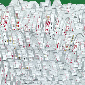 Quan Wenfei, Click and win! Pause, 2019. Courtesy of Eli Klein Gallery