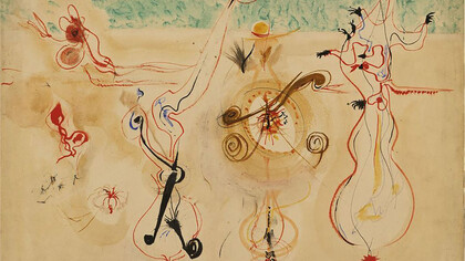Mark Rothko's painting from 1944 is a prime example of Abstract Expressionism