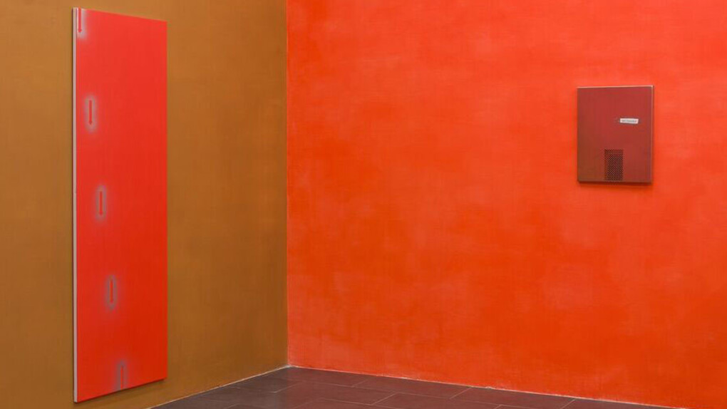 Nick Oberthaler featuring Nico Vascellari, Exhibition view. Courtesy of Galerie Emanuel Layr