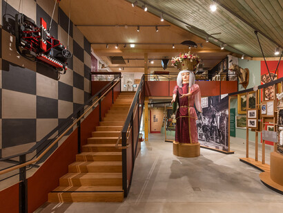 Prater museum, ausstellungansicht. Mit freundlicher genehmigung des Musa Museums