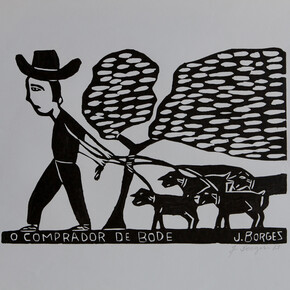 J Borges, Xilogravuras, 2013, Impressões em xilogravura sobre papel, dimensões variáveis, Cortesia do artista